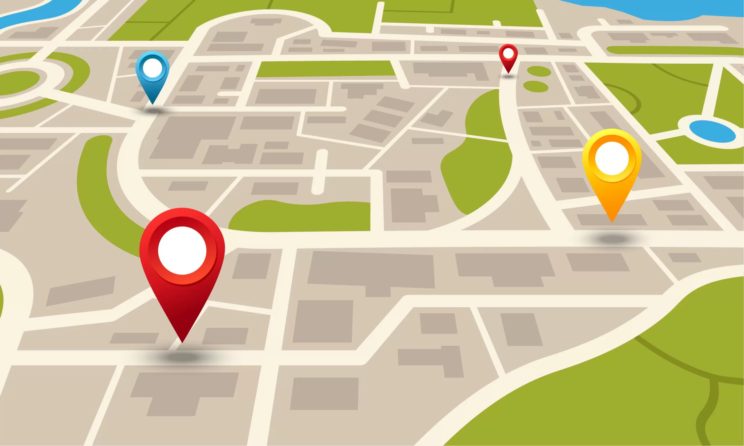 Elevate Your Corporate Videos: Key Insights from Our Modern Studio 5 200820 city map vector flat navigation plan with pointers Converted scaled 1