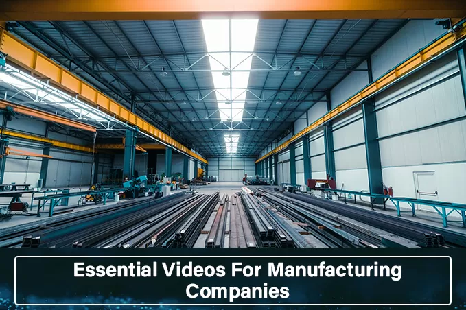 7 Types of Videos Every Manufacturing Company Needs 1 needs of manufacturing video